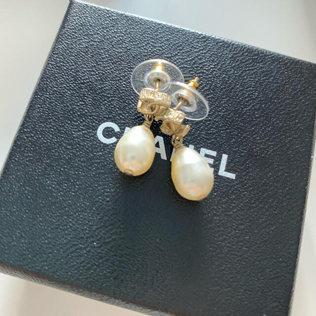 正規品　CHANEL パール　ピアス 2