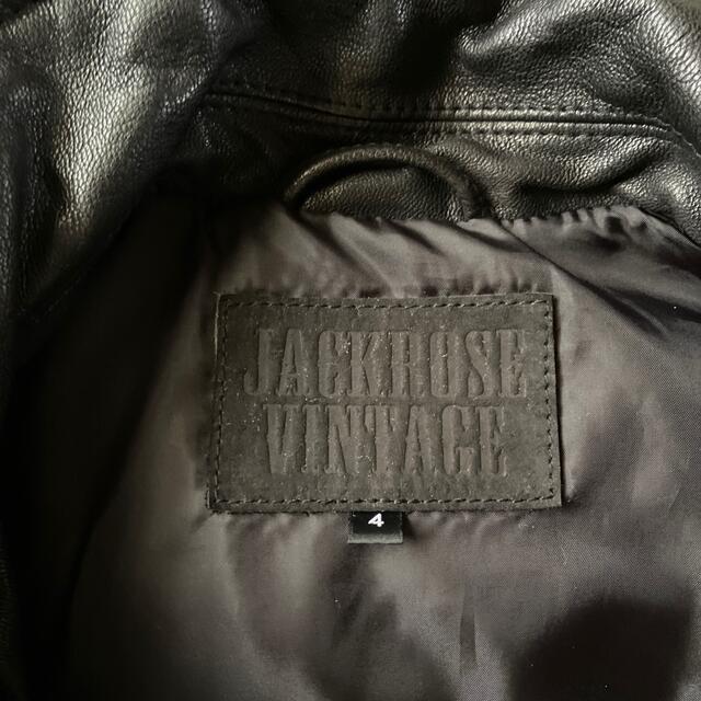 JACKROSE(ジャックローズ)のジャックローズ　レザー　ダウン メンズのジャケット/アウター(ダウンジャケット)の商品写真