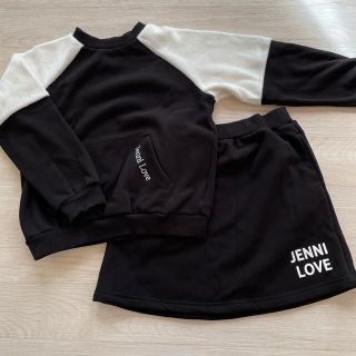 ジェニィ(JENNI)の美品　JENNI LOVE  140セットアップ(Tシャツ/カットソー)