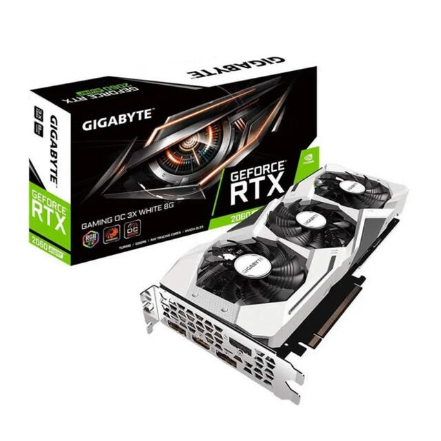 有名ブランド RTX GeForce NVIDIA 2060 White Super PCパーツ