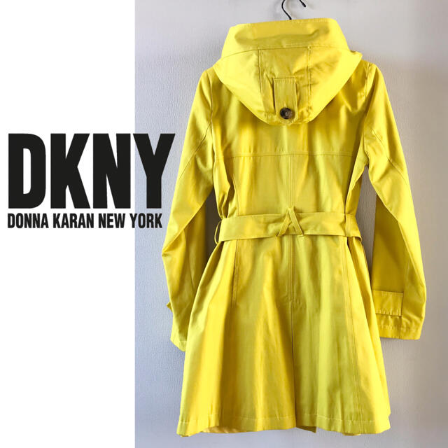 DKNY(ダナキャランニューヨーク)のDKNY フード付きトレンチコート XS レディースのジャケット/アウター(トレンチコート)の商品写真