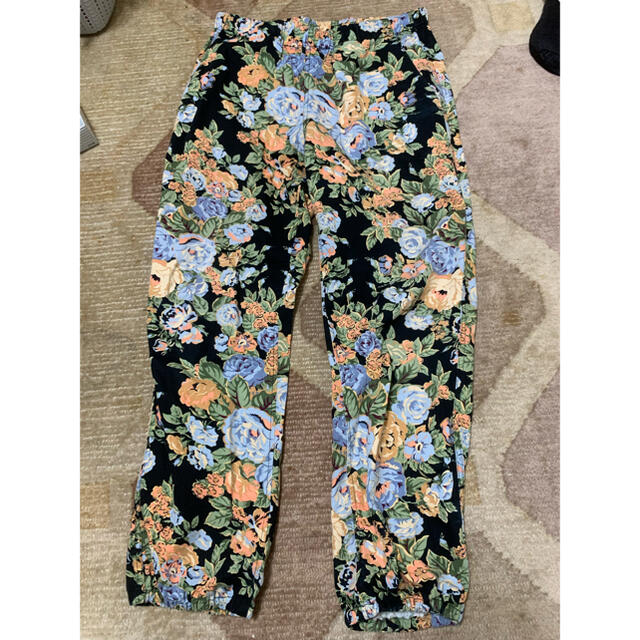 希少！極美品！supreme flower pants S!