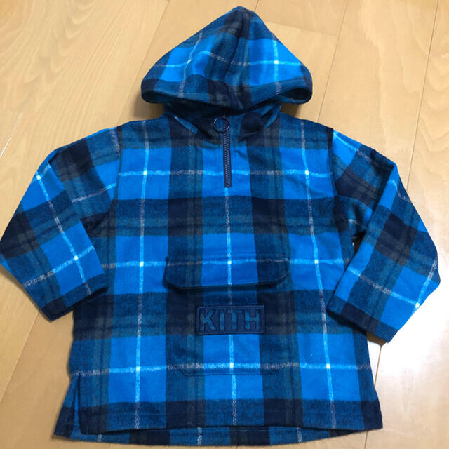 KEITH(キース)のKITH キース プルオーバー チェック 4/5 キッズ/ベビー/マタニティのキッズ服男の子用(90cm~)(ジャケット/上着)の商品写真