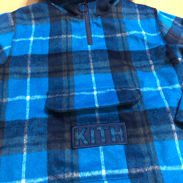 KEITH(キース)のKITH キース プルオーバー チェック 4/5 キッズ/ベビー/マタニティのキッズ服男の子用(90cm~)(ジャケット/上着)の商品写真