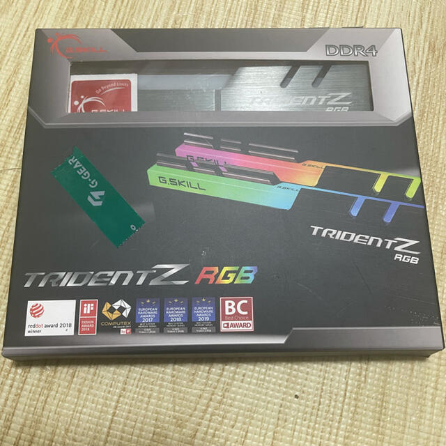 G.SKILL DDR4 合計16GB (8Gx2) 美品GSKLL