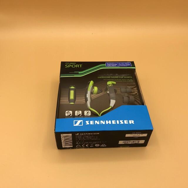 SENNHEISER(ゼンハイザー)のカナル型イヤフォン CX 686G SPORTS　④ スマホ/家電/カメラのオーディオ機器(ヘッドフォン/イヤフォン)の商品写真