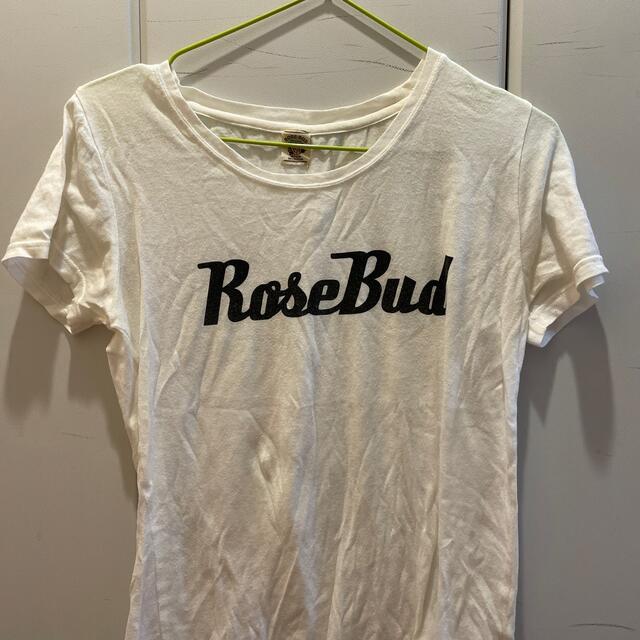 ROSE BUD(ローズバッド)のROSE BUD コットン100Tシャツ レディースのトップス(Tシャツ(半袖/袖なし))の商品写真