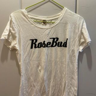 ローズバッド(ROSE BUD)のROSE BUD コットン100Tシャツ(Tシャツ(半袖/袖なし))