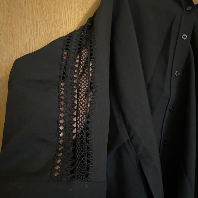 ROSE BUD(ローズバッド)のrosebud＊袖透け刺繍ブラウス レディースのトップス(シャツ/ブラウス(長袖/七分))の商品写真