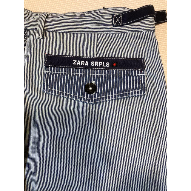 ZARA(ザラ)の★セール★【美品】ZARA SRPLS ヒッコリークレイジーパッチカーゴパンツ メンズのパンツ(ワークパンツ/カーゴパンツ)の商品写真