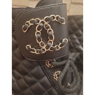 CHANEL - 最終♡シャネル♡レースアップブーツ♡1番人気♡ショート