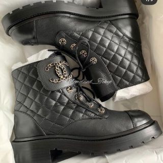CHANEL - 最終♡シャネル♡レースアップブーツ♡1番人気♡ショート
