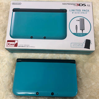 ニンテンドー3DS(ニンテンドー3DS)のNintendo 3DS ニンテンドー3DS LL リミテッドパック TQ/BK(携帯用ゲーム機本体)