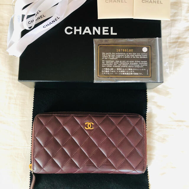 正規品　CHANEL  長財布