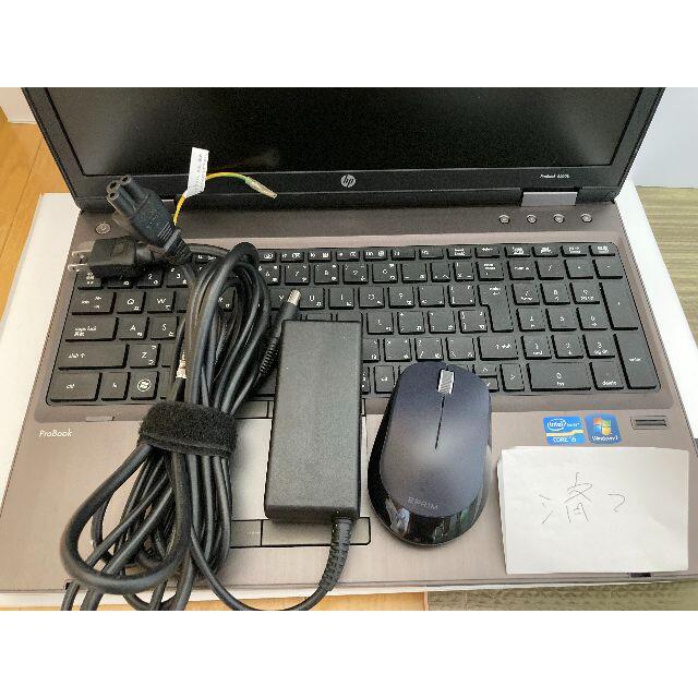 ジャンク【hp】ProBook 6560b Core i5-2410M 2.30GHz メモリ4GB ジャンク【hp】ProBook 6560b Core i5-2410M 2.30GHz メモリ4GB