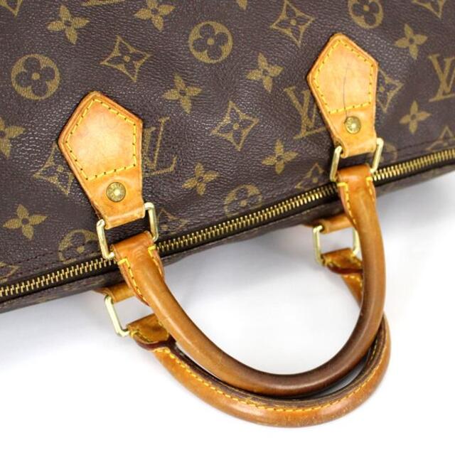 春先取りの VUITTON LOUIS - M41524【55072】 モノグラム ボストン 日本公式オンライン 人気✨ルイ ヴィトン レザー モノグラム ボストン スピーディ35 M41524 ハンドバッグ