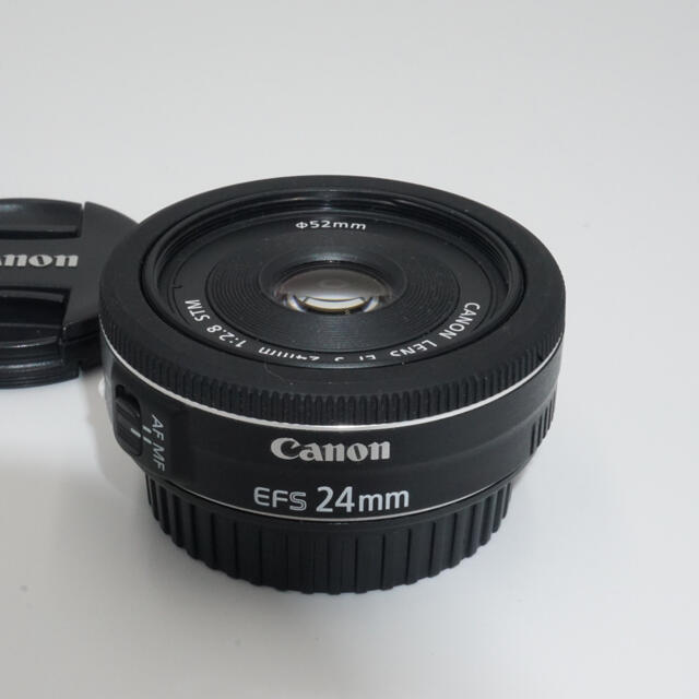 Canon(キヤノン)のCanon キヤノン EFS 24mm f/2.8 STM スマホ/家電/カメラのカメラ(レンズ(単焦点))の商品写真