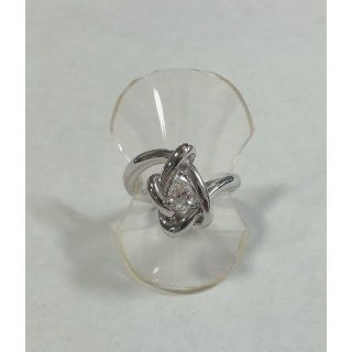 ☆仕上済☆ Pt900 ダイヤモンドレディースリング #9 0.320ct(リング(指輪))