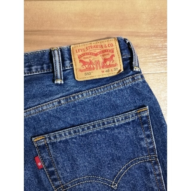 Levi's(リーバイス)のLevi's リーバイス550 バギーデニム ジーンズ テーパードパンツ w40 メンズのパンツ(デニム/ジーンズ)の商品写真