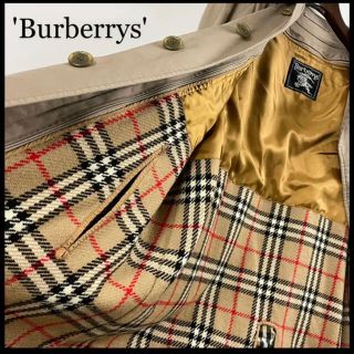 バーバリー(BURBERRY)のBURBERRY バーバリー ステンカラーコート ブラウン ライナー付 美品(ステンカラーコート)