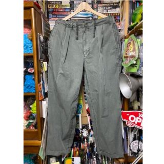 ビームス(BEAMS)のssz beams 21ss stray pants s 緑 セージ(その他)