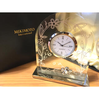ミキモト(MIKIMOTO)の❗️値下げ❗️ミキモト　置き時計(置時計)