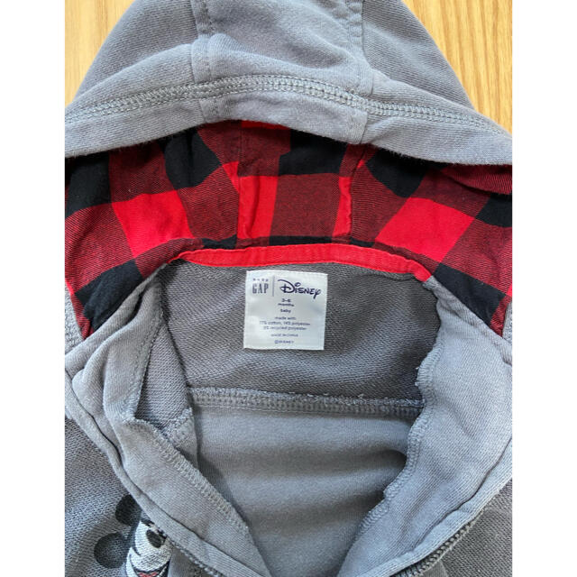 babyGAP(ベビーギャップ)のロンパース カバーオール ジャンプスーツ　Disney ミッキー キッズ/ベビー/マタニティのベビー服(~85cm)(カバーオール)の商品写真