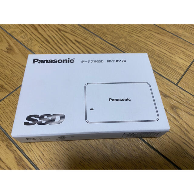 Panasonic(パナソニック)のパナソニック ポータブルSSD 128GB RP-SUD128 スマホ/家電/カメラのカメラ(その他)の商品写真