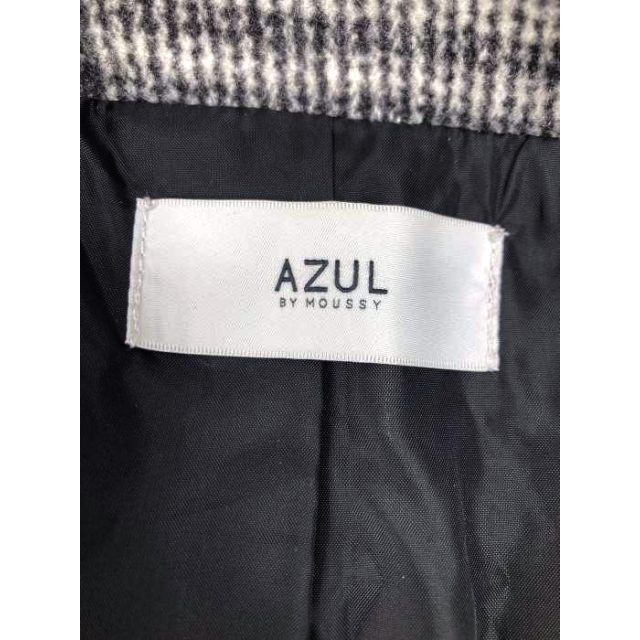 AZUL by moussy(アズールバイマウジー)のAZUL by moussy(アズールバイマウジー) チェック柄チェスターコート レディースのジャケット/アウター(チェスターコート)の商品写真