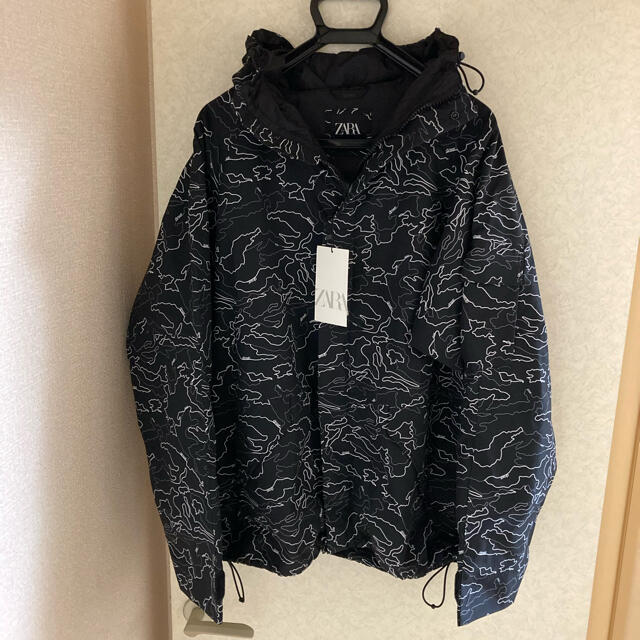 ZARA(ザラ)のZARA ザラ メンズ  アウター 軽量 フード付 ジャケット 新品 未使用 M メンズのジャケット/アウター(その他)の商品写真