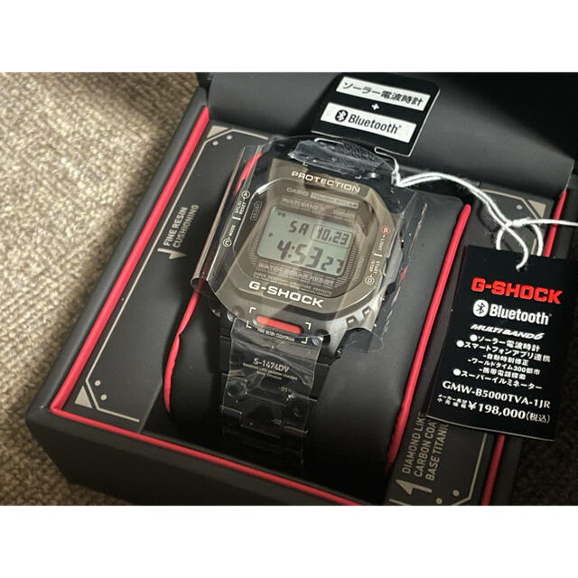 G-SHOCK(ジーショック)のGMW-B5000TVA-1JR！限定G-SHOCK！未使用新品！ メンズの時計(腕時計(デジタル))の商品写真