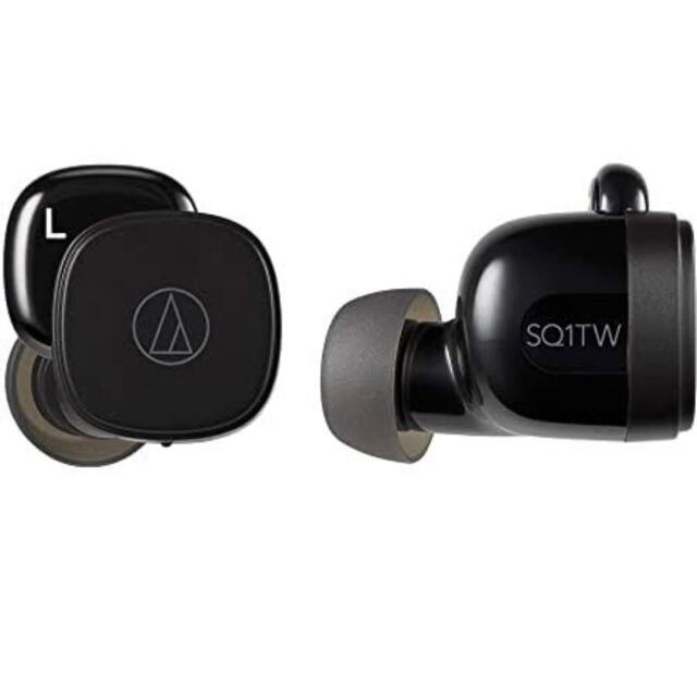 audio-technica ワイヤレスイヤホン ATH-SQ1TW BLACK