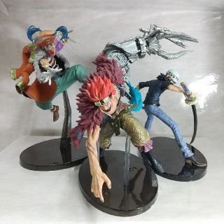 バンプレスト(BANPRESTO)の◆ワンピース フィギュア ◆ 中古 ◆ 送料込み ◆ 造形王頂上決戦３体 ◆(アニメ/ゲーム)