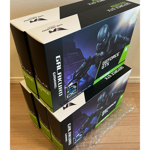 【新品未開封】玄人志向 GeForce GTX1660 SUPER 5台セット