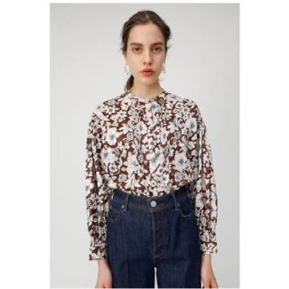 FLOWER PRINTED JACQUARD SHIRT(シャツ/ブラウス(長袖/七分))