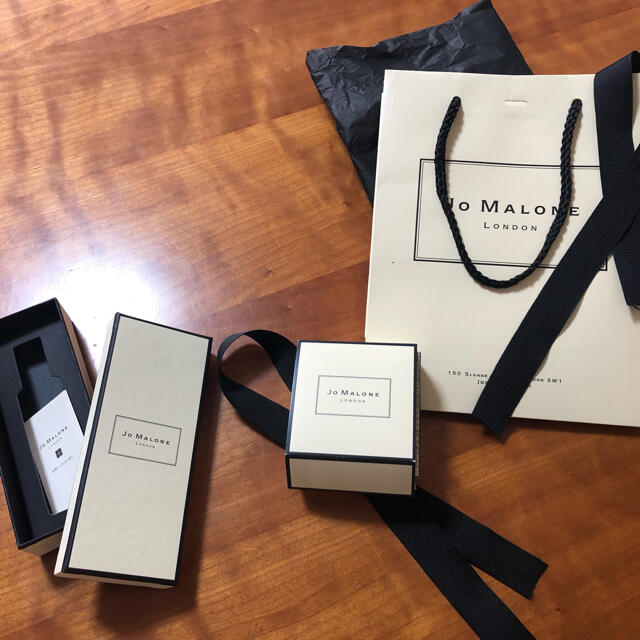 Jo Malone(ジョーマローン)のジョーマーロン　ミニ香水&空箱 コスメ/美容の香水(香水(女性用))の商品写真