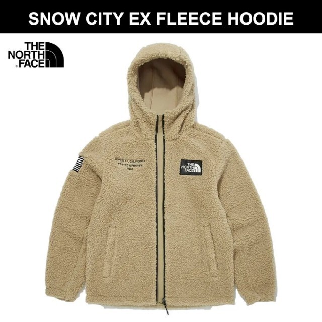 【日本未発売】FACE FLEECE HOODIE  JACKET   Lサイズ