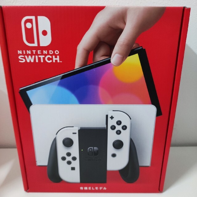  海外ブランド  Nintendo Switch - switch 新型　White　有機EL 家庭用ゲーム機本体