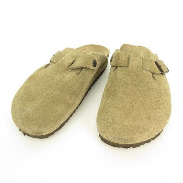 BIRKENSTOCK - ビルケンシュトック ボストン スウェード サンダル 37