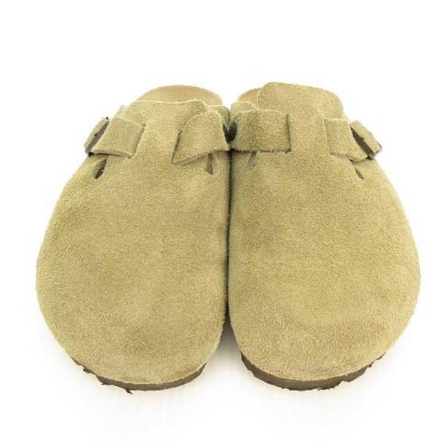 BIRKENSTOCK - ビルケンシュトック ボストン スウェード サンダル 37