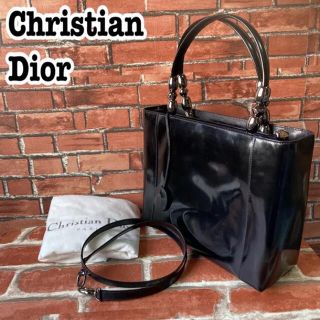 クリスチャンディオール(Christian Dior)の美品‼️ 保存袋付き　ディオール　2way マリスパール　バンド　ショルダー(ハンドバッグ)