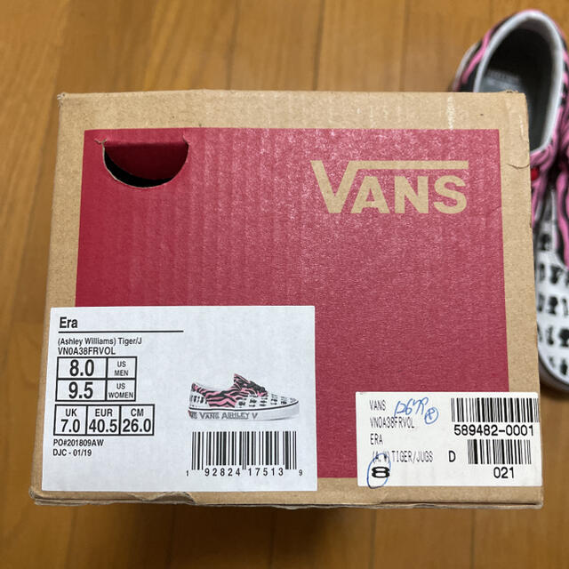 Ashley williams × VANS コラボスニーカー メンズの靴/シューズ(スニーカー)の商品写真