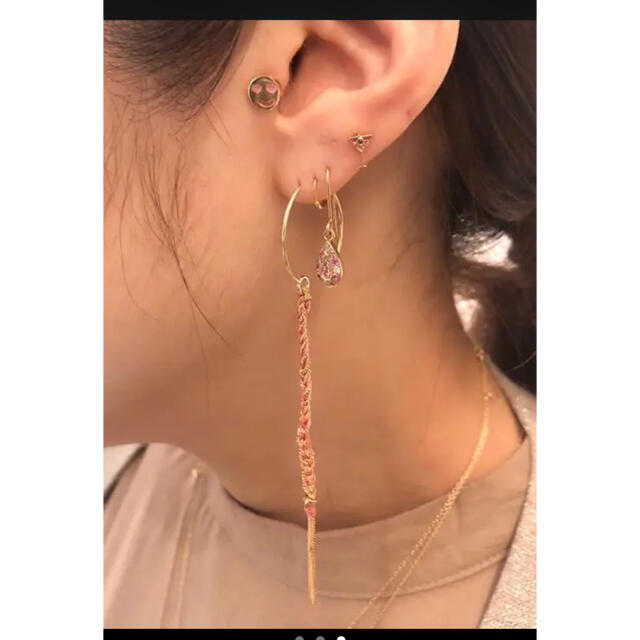 H.P.FRANCE - 美品 キャロリーナブッチ ミサンガピアス ピアスの通販