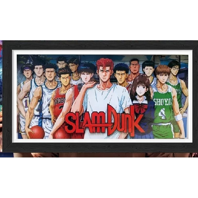 ????スラムダンク　SLAM DUNK◎立体 3D アート  絵画13B