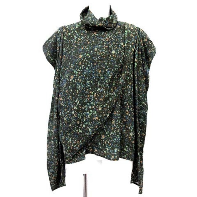 未使用 ルメール LEMAIRE パフスリーブ カットソー シャツ 緑 黒 ... LEMAIRE ルメール Tシャツ・カットソー S 緑系
