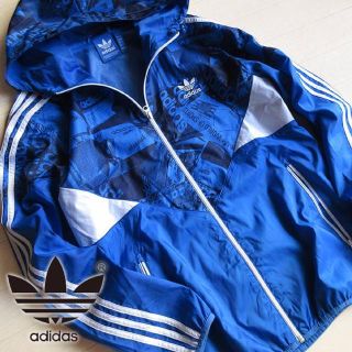 アディダス(adidas)の未使用 Oサイズ アディダスオリジナルス パーカージャケット ブルー(その他)