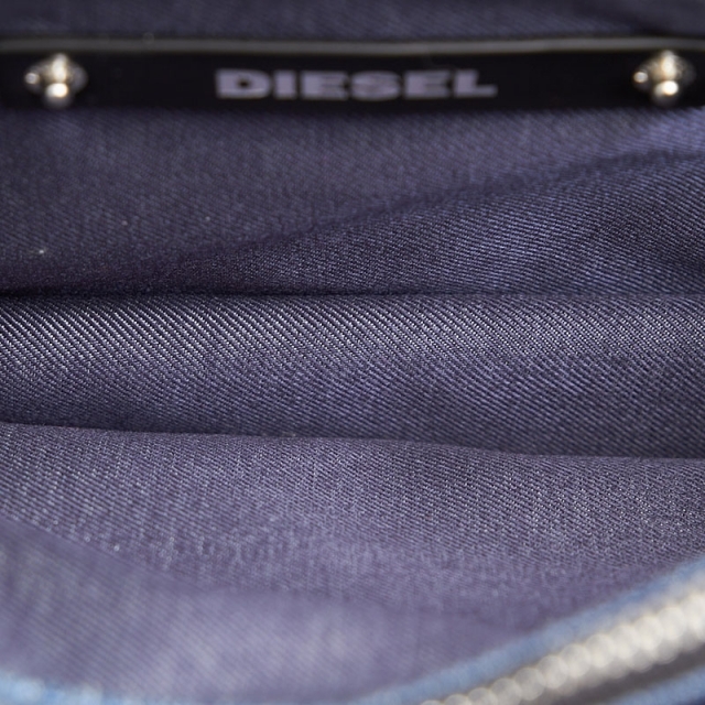 DIESEL(ディーゼル)のディーゼル スタッズ ハンドバッグ デニム レディース DIESEL 【1-0017665】 レディースのバッグ(ハンドバッグ)の商品写真