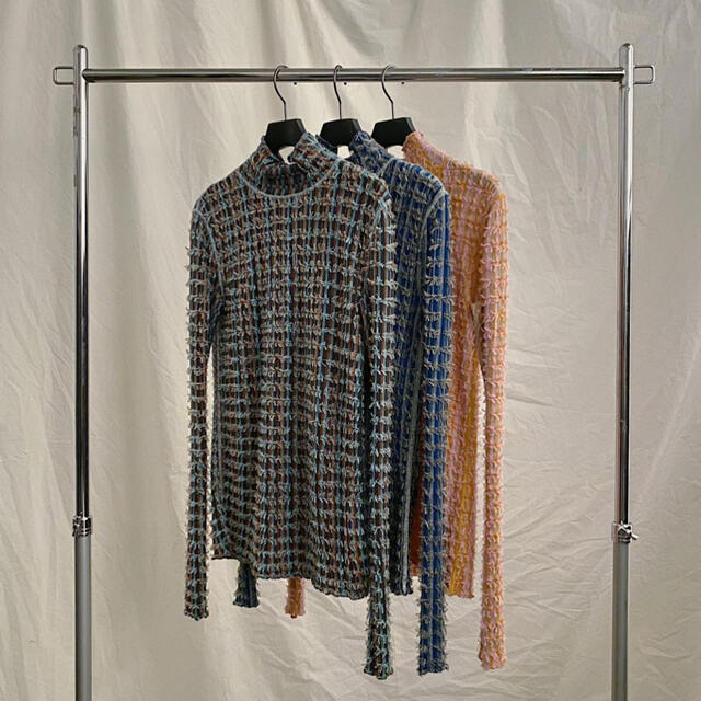 LE CIEL BLEU - IRENE アイレネ 20aw cut yarn knit topsの通販 by r's