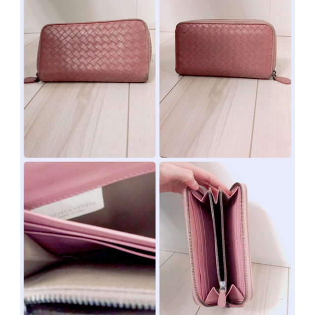 Bottega Veneta(ボッテガヴェネタ)のボッテガヴェネタ　長財布　ピンク レディースのファッション小物(財布)の商品写真