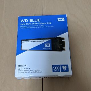 WD Blue M.2 NVMe SSD 500GB(PCパーツ)